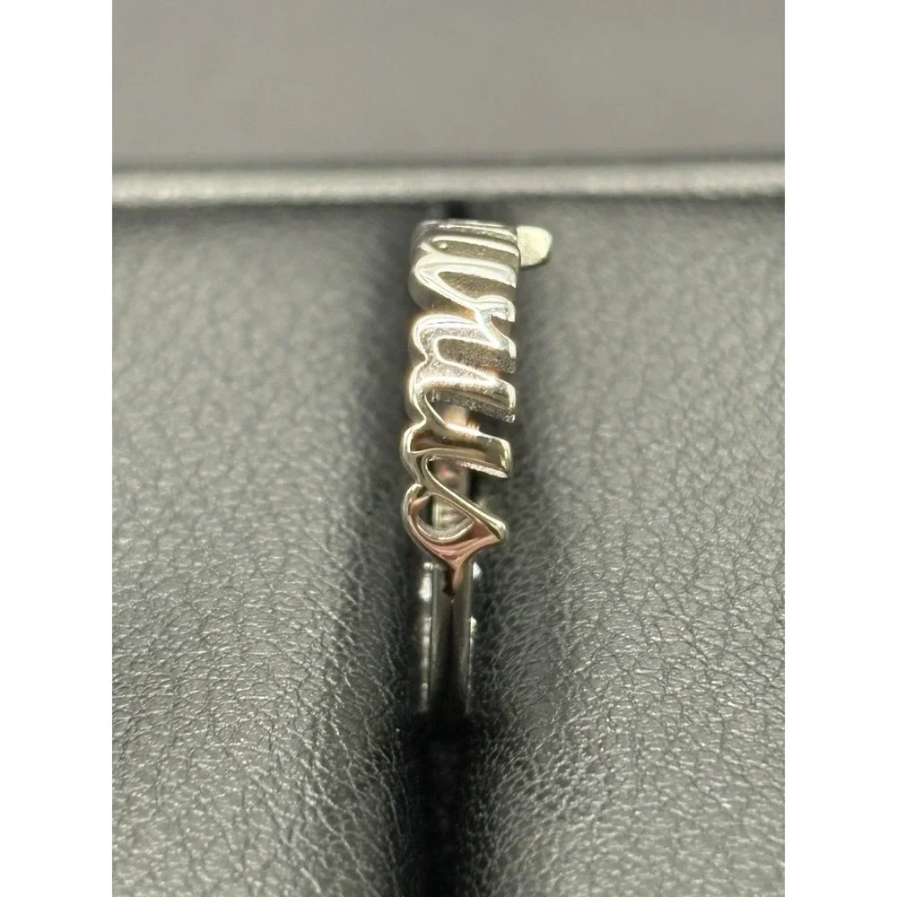 New Condition Sterling Silver Taurus Zodiac Ring Size 7 G8